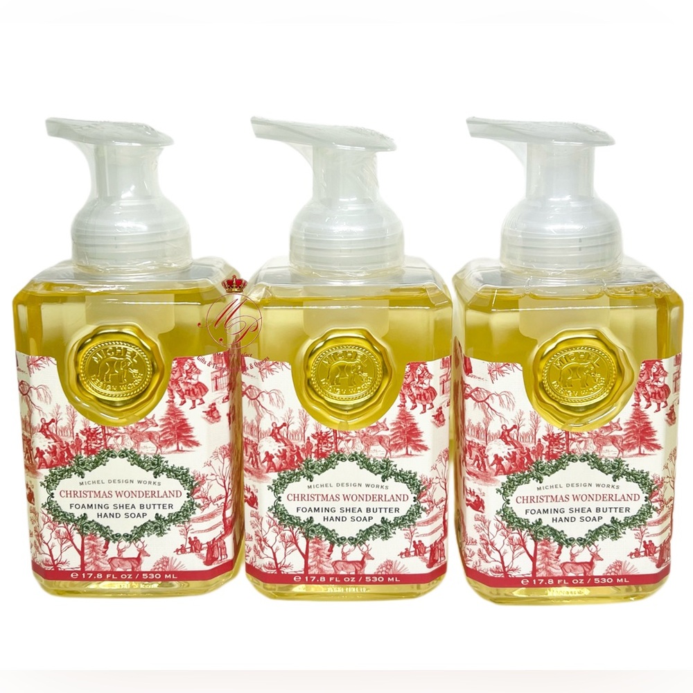 Michel Design Works Christmas Wonderland Foaming Shea Butter Hand Soap 17.8 oz